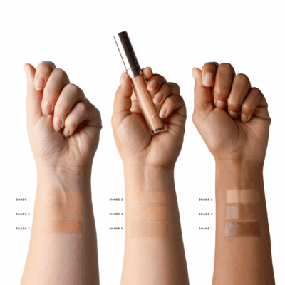 2nd skin concealer swatches