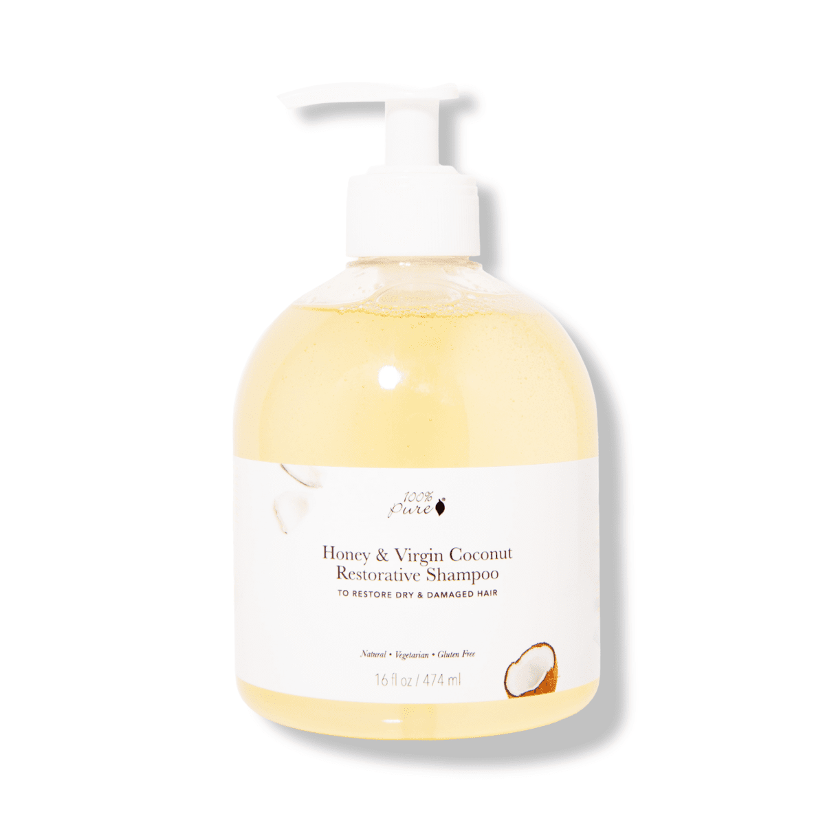 Honey Virgin Coconut Restorative Shampoo Hydrating Hair