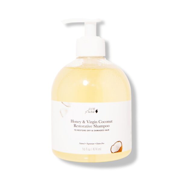 Honey Virgin Coconut Restorative Shampoo Hydrate Hair Shaft Hair
