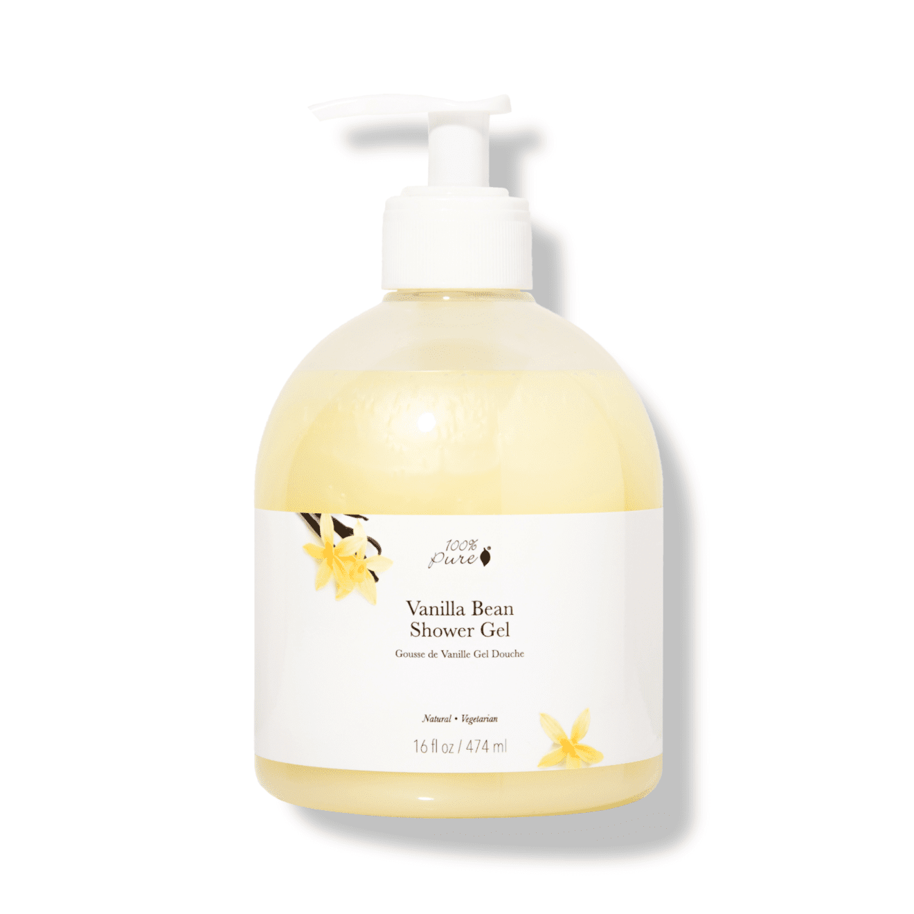 100 Pure Singapore Vanilla Bean Shower Gel Richly Foaming Vanilla Bean