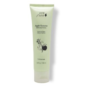 apple enzyme exfoliating cleanser for brighter skin tone