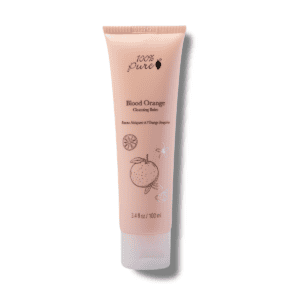 blood orange cleansing balm, tube -makeup remover