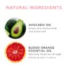 Blood Orange Cleansing Balm texture — rich balm that melts into a cleansing oil