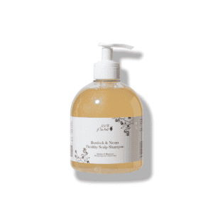 burdock neem healthy scalp shampoo 16oz for dandruff, itchy scalp