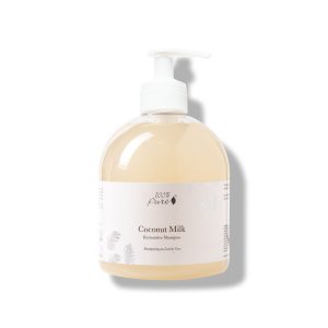 Coconut Milk Restorative Shampoo for everyday use.