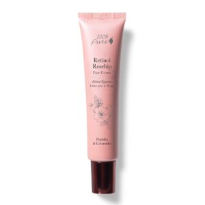 100% Pure Retinol Rosehip Face Cream tube - night cream for fine lines and dark spots