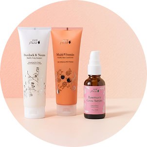 100% Pure natural haircare Singapore