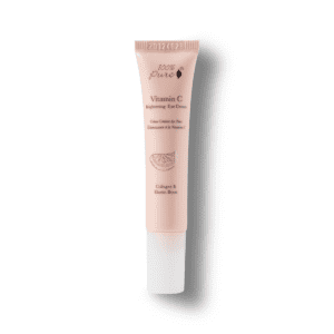 vitamin c brightening eye cream , antiaging, skin rejuvenation, lightens spots
