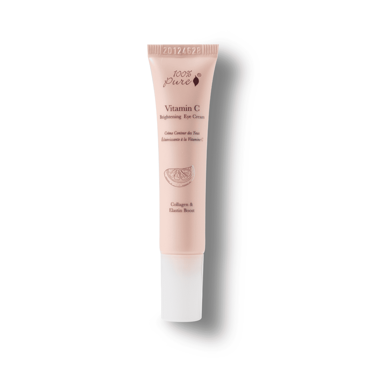 vitamin c brightening eye cream , antiaging, skin rejuvenation, lightens spots