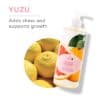 yuzu pomelo high shine shampoo on yuzu